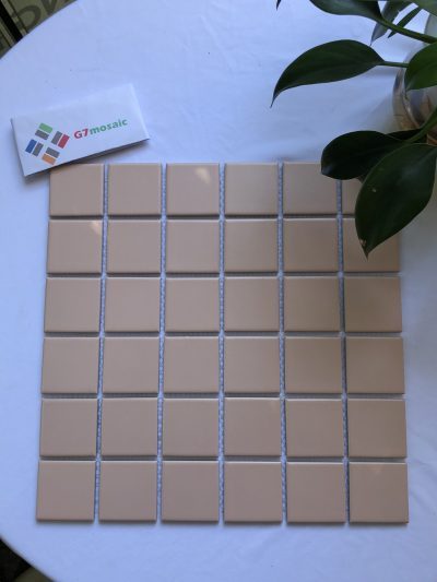 [DSC-2608-10568] Gạch Mosaic Gốm Sứ Trơn G748024