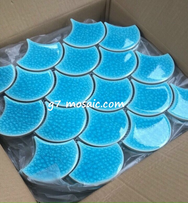 [DSC-2608-35371] Gạch Mosaic Vảy Cá G7009