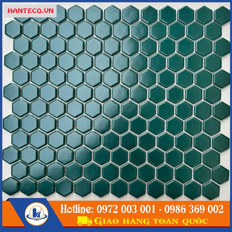 [DSC-2608-74395] GẠCH MOSAIC LỤC GIÁC MHG 9511 TRANG TRÍ NHÀ TẮM, PHÒNG BẾP | A1