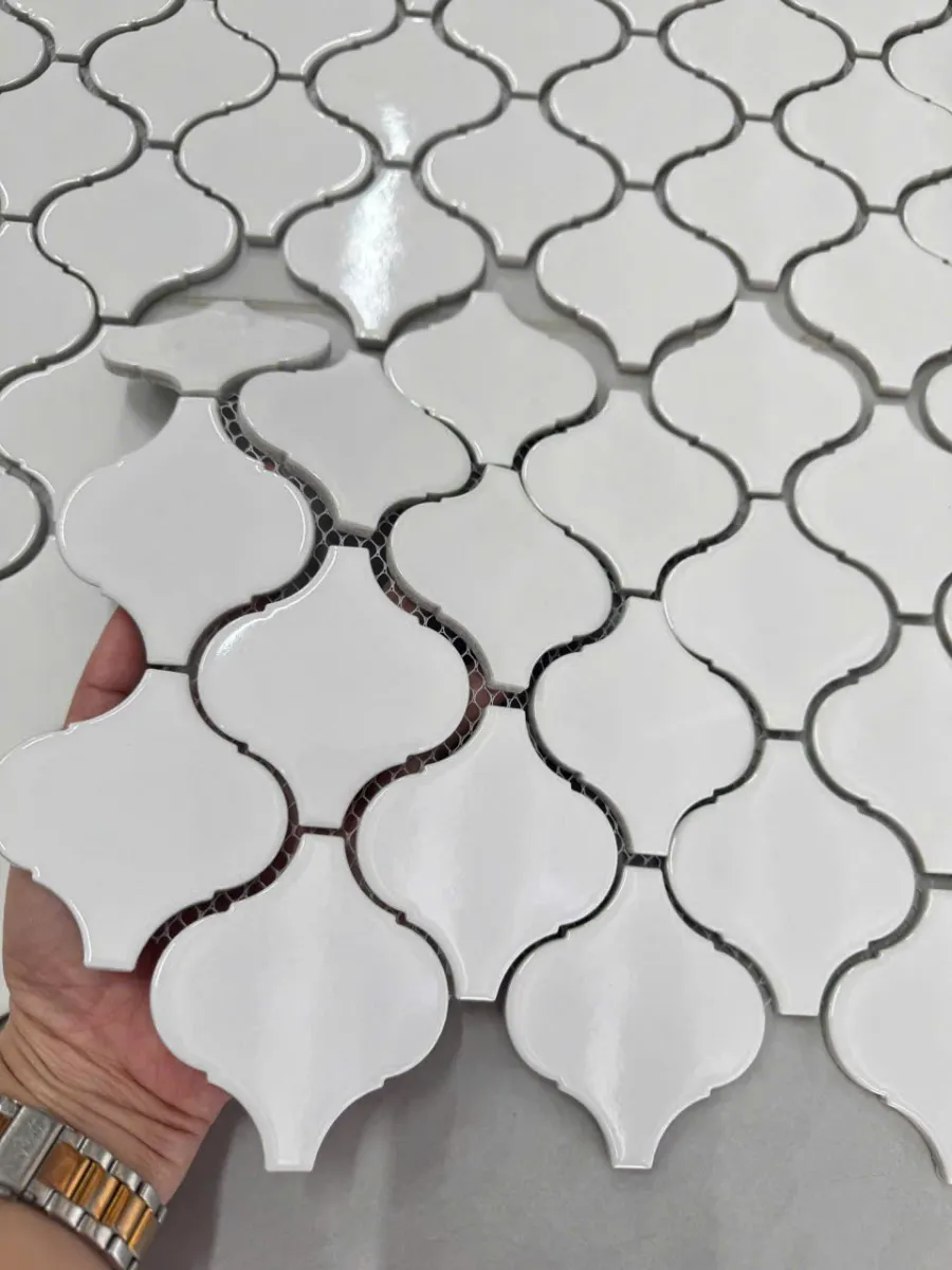 [DSC-2608-37703] Gạch mosaic lồng đèn màu trắng MGH 869