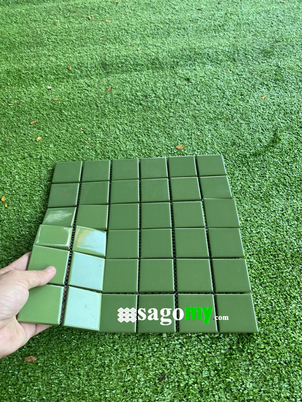 [DSC-2608-29925] Gạch Mosaic Xanh Lá