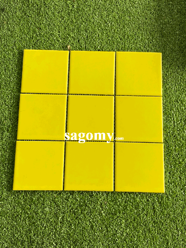 [DSC-2608-46817] Gạch 10x10 Cm Màu Vàng
