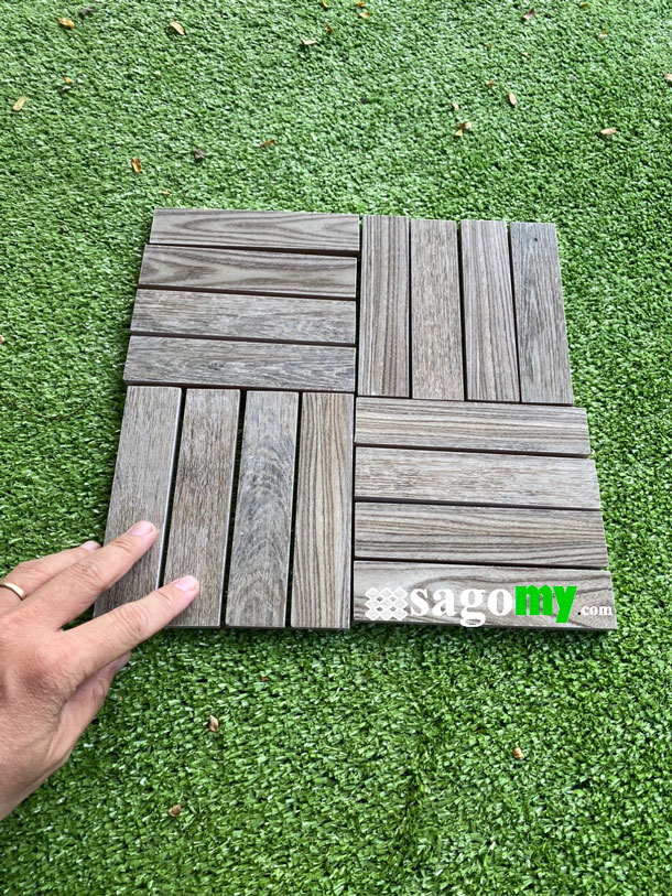 [DSC-2608-66822] Gạch Mosaic Vân Gỗ Ghép Ngang Dọc