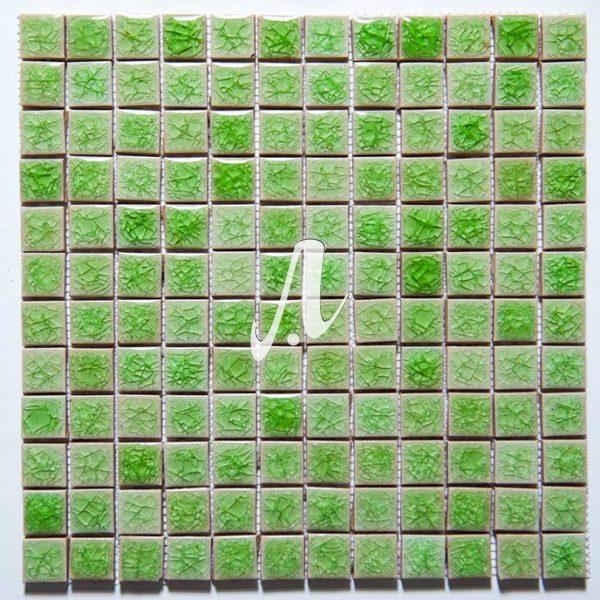 [DSC-2607-42679] Gạch mosaic vuông xanh non 2.3x2.3