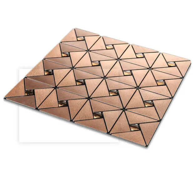 [DSC-2607-60045] Gạch Mosaic Đá Cẩm Thạch Henglicai - Họa Tiết Hiện Đại 300x300mm
