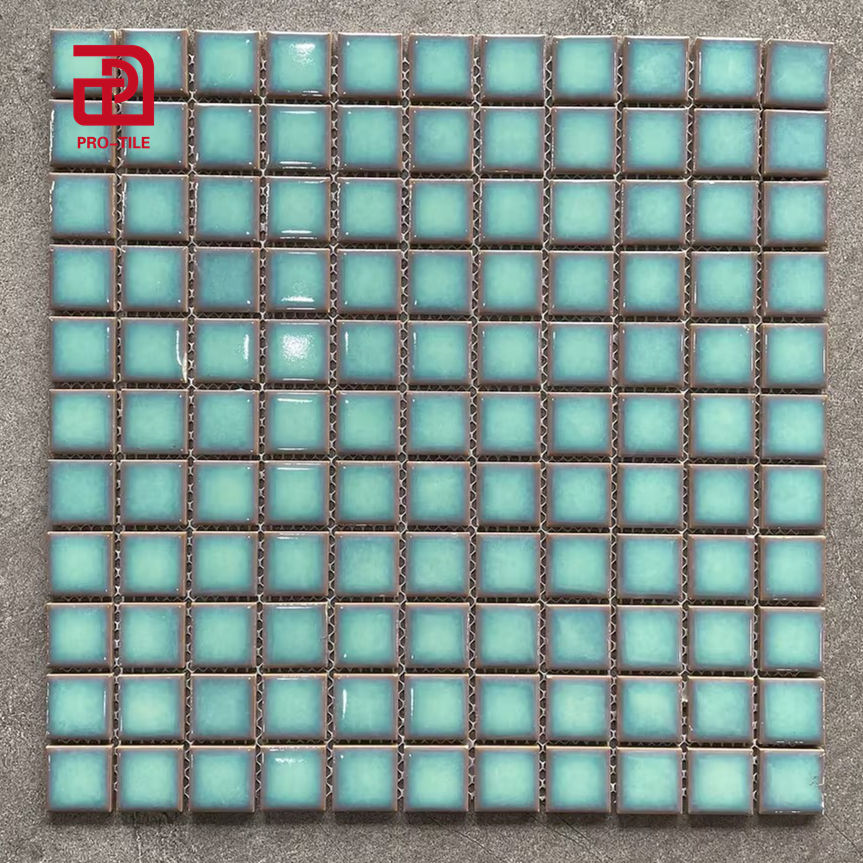 [DSC-2607-35593] Gạch mosaic gốm hồ bơi PRO-TILE-SO Y25W11 phong cách hiện đại