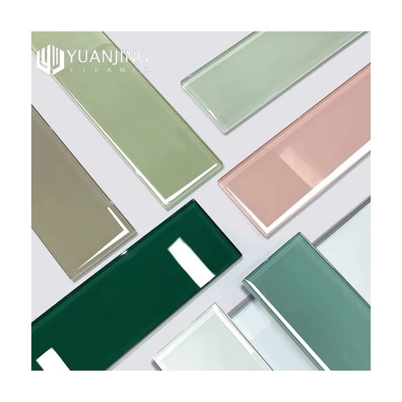 [DSC-2607-94548] Gạch Mosaic Subway Sơn Tay 3" X 6" YUANJING PORCELAIN G5 - Trắng Siêu Sáng