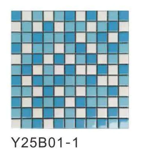 [DSC-2607-23905] Gạch mosaic hồ bơi porcelain Parcos 300x300mm phong cách hiện đại