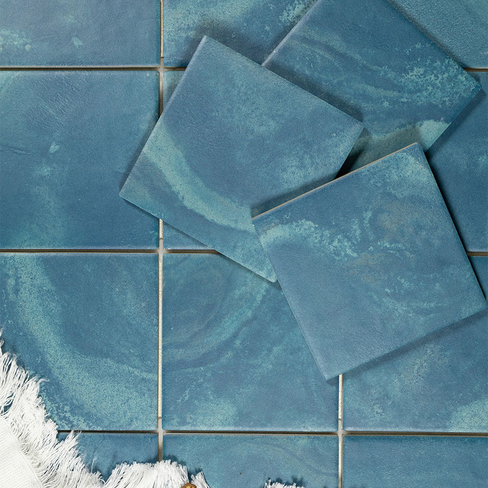 [DSC-2607-34567] Gạch mosaic subway porcelain hồ bơi 150x150mm hiện đại, kháng khuẩn, chống trượt, chịu axit, chống mài mòn