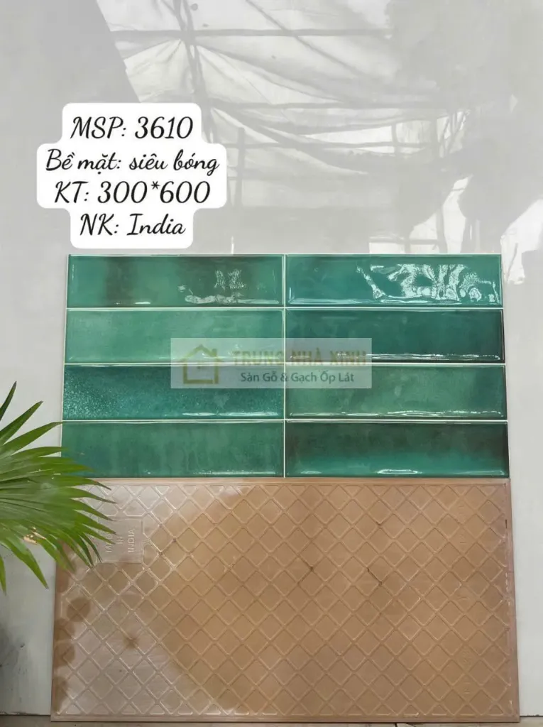 [DSC-DC3610] Gạch giả thẻ siêu bóng, KT 300x600mm, mã DC3610