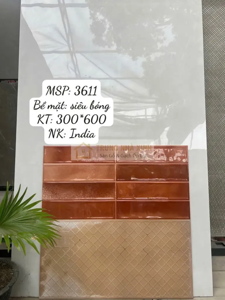 [DSC-DC3611] Gạch giả thẻ siêu bóng, KT 300x600mm, mã DC3611