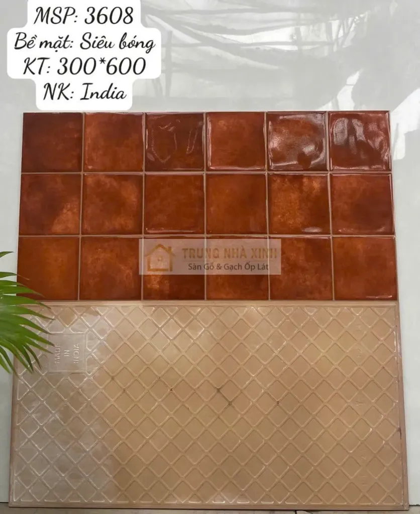 [DSC-DC3608] Gạch giả thẻ siêu bóng, KT 300x600mm, mã DC3608