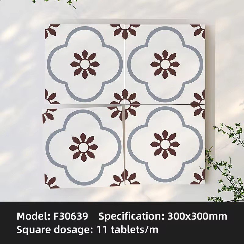 Gạch bông 300x300 mã F30639