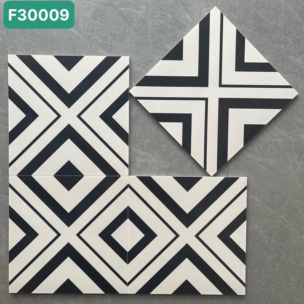 Gạch bông 300x300mm men matt mã F30009
