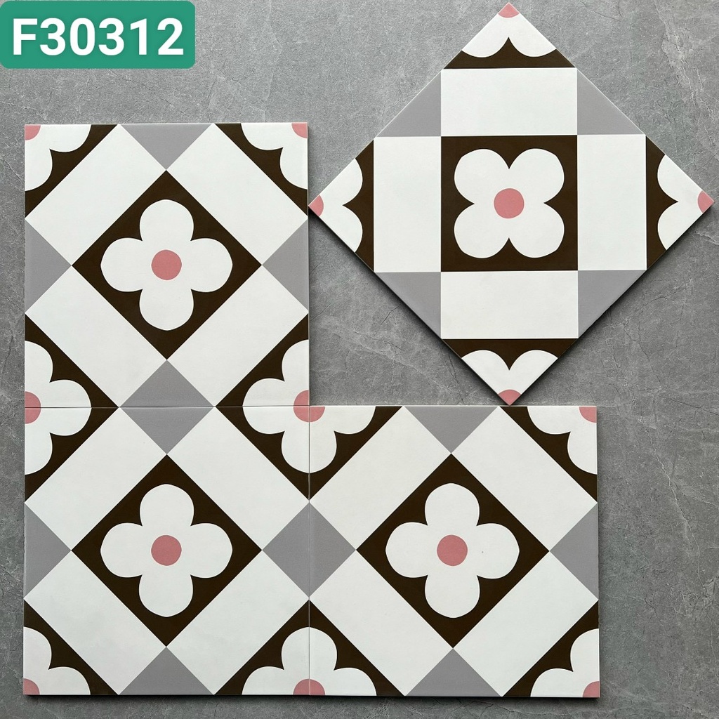 Gạch bông 300x300 men matt mã F30312(H32011)