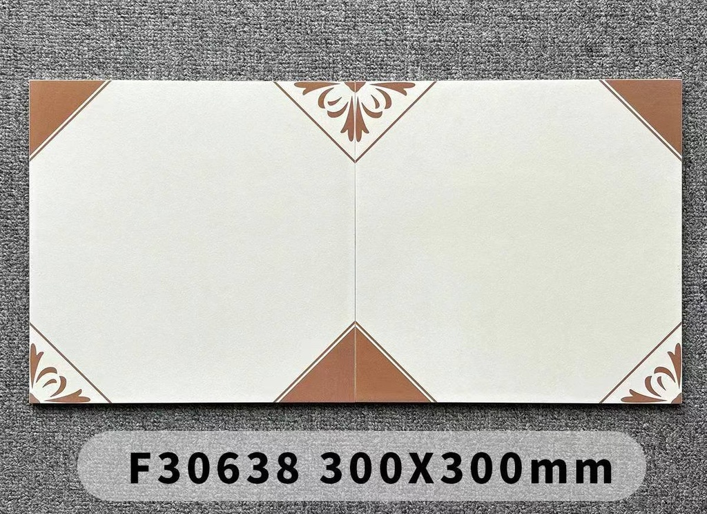 Gạch bông 300x300mm men matt mã F30638