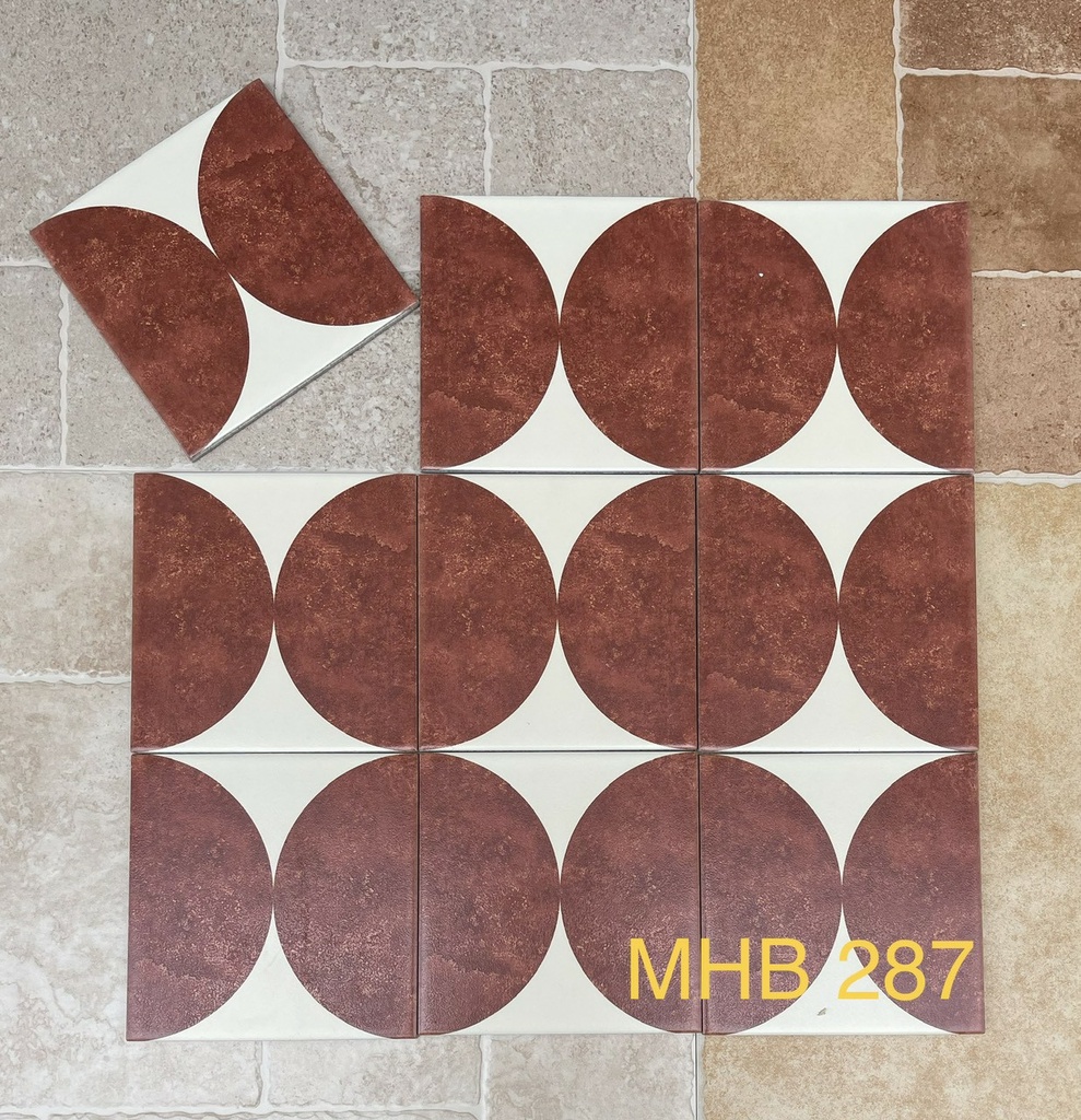 Gạch bông KT 200x200mm men matt mã MHB 287