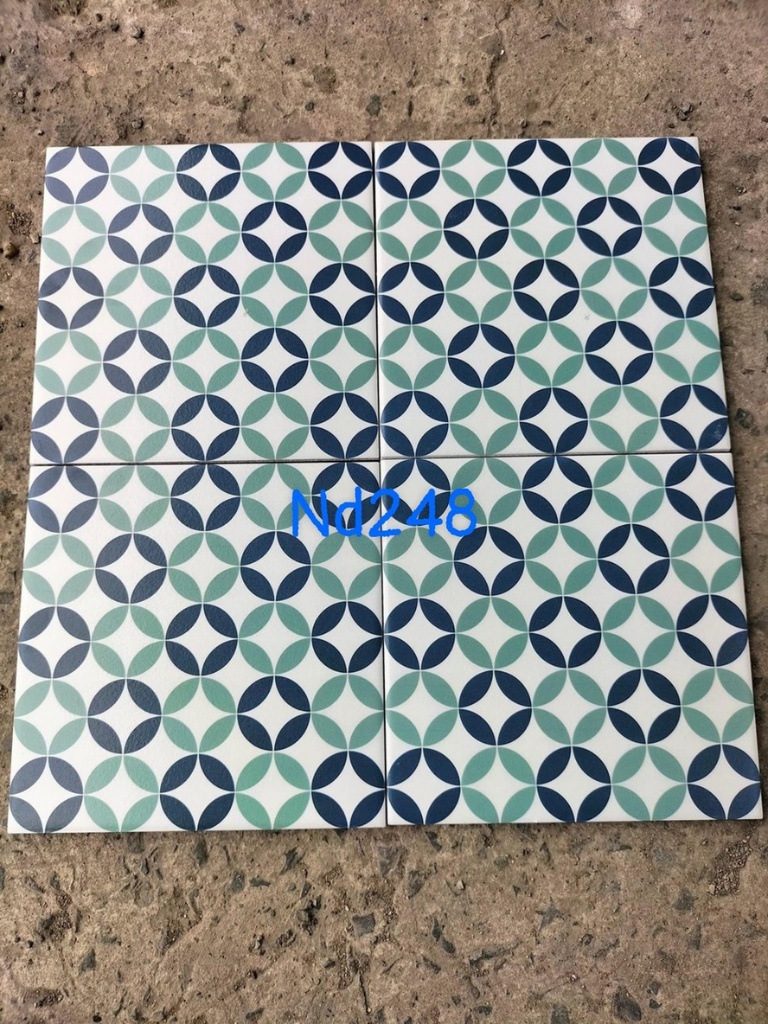 Gạch bông KT 200x200mm men matt mã ND248