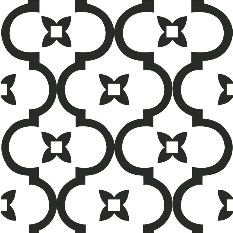 Gạch bông KT 200x200mm men matt mã DZ 2209