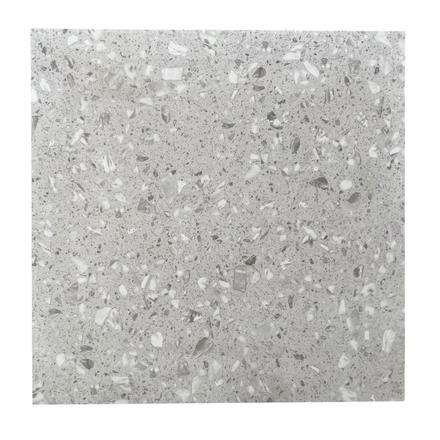 Gạch Terrazzo TQ, KT 600x600mm Xương Porcelain mờ phẳng mã 67052 (1h/1.44m/4v)
