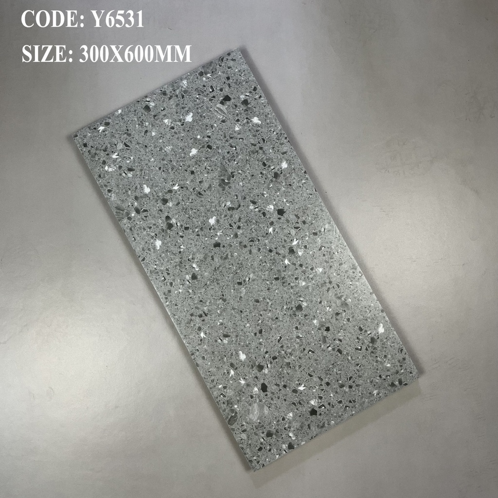 Gạch Terrazzo, KT 300x600mm men matt mã T6531_S hàng ưu  