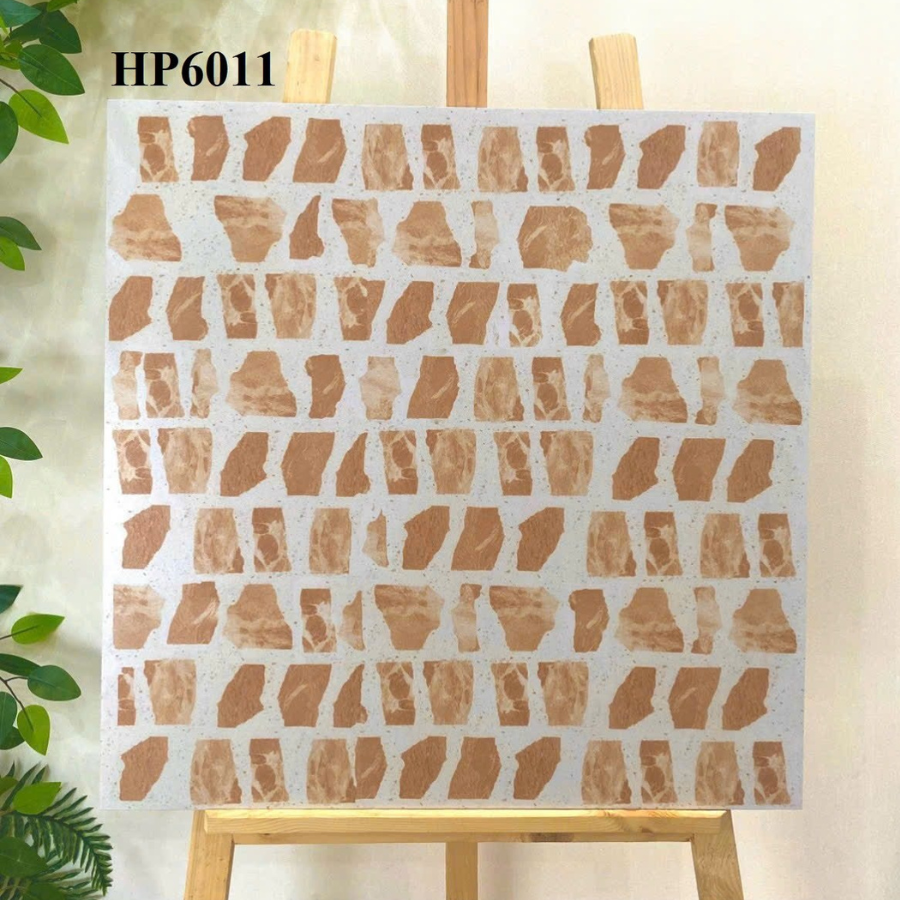 Gạch terrazzo TQ, KT 600x600 mm porcelain mặt mờ mã 6011