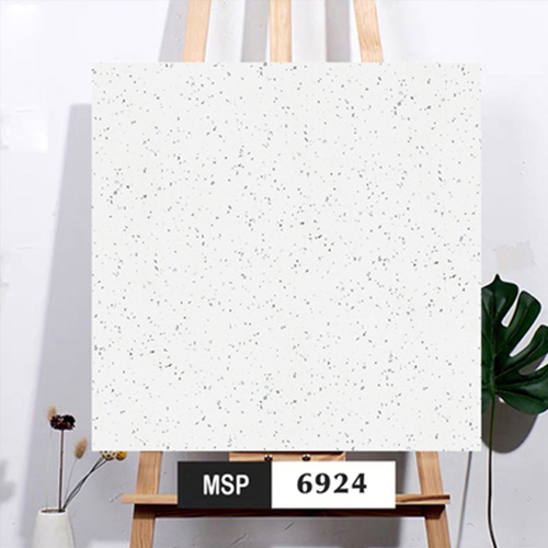 Gạch Terrazzo TQ, KT 600x600mm, Xương Porcelain mặt mờ mã DS66024 (6924)