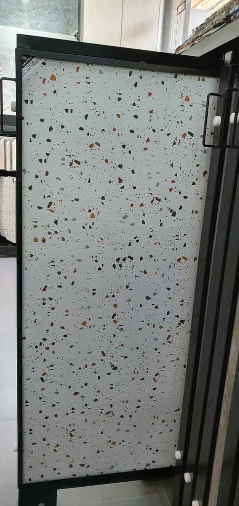 Gạch terrazzo TQ, KT 600x1200 mm porcelain mặt mờ mã 126703