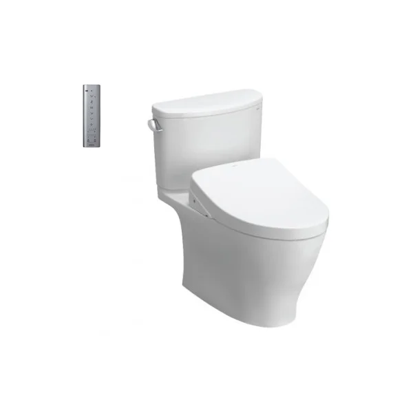 Bồn cầu hai khối kèm nắp rửa điện tử WASHLET dòng S7 CS767CRW12XW