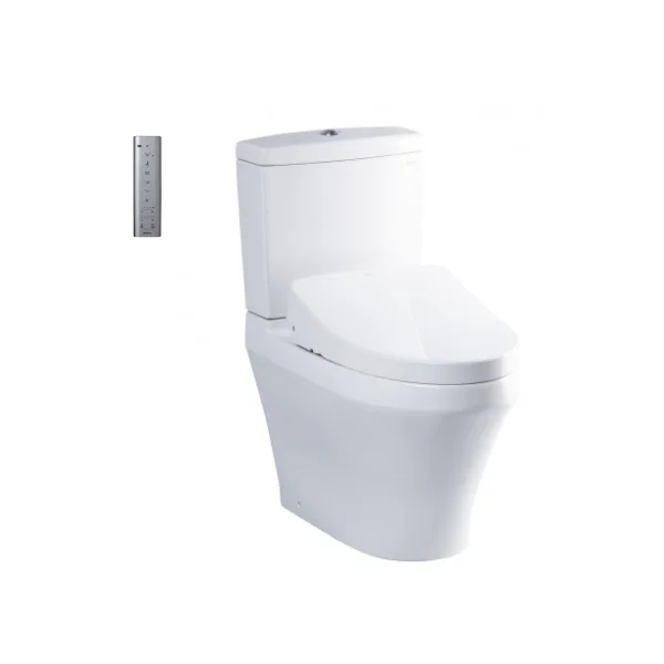 Bồn cầu hai khối kèm nắp rửa điện tử WASHLET dòng S7 CS948CDW12XW