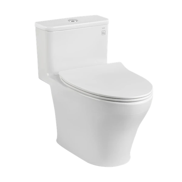 Bàn cầu một khối kèm nắp đóng êm TC600VS MS857DT8#XW