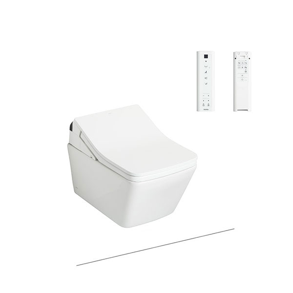 Bàn cầu treo tường kèm nắp rửa điện tử WASHLET dòng SX (Có tính năng tự động xả) CW522EAW_TCF797C2ZNW1_WH172AAT_MB171M