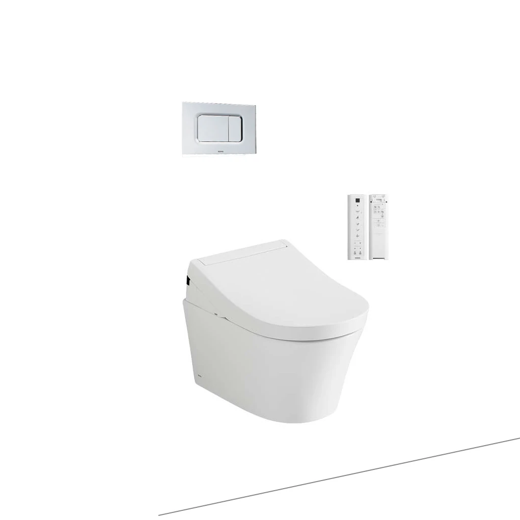 Bàn cầu treo tường kèm nắp rửa điện tử dòng S5 CW553_TCF34320GAA_WH172A_MB170PSS