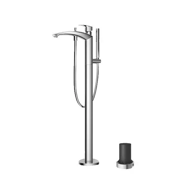 Bộ vòi xả bồn tắm TBG09306A/TBN01105B nóng lạnh kèm sen tắm GM TBG09306AA_TBN01105B