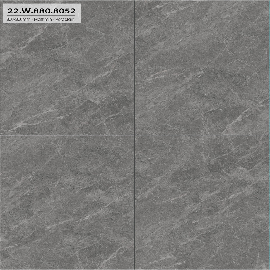 Gạch 800x800mm Matt mịn 22W.880.8052