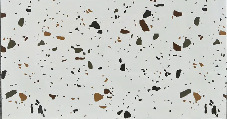 Gạch terrazzo TQ, KT 300x60mm xương porcelain mặt mờ phẳng, mã 36027
