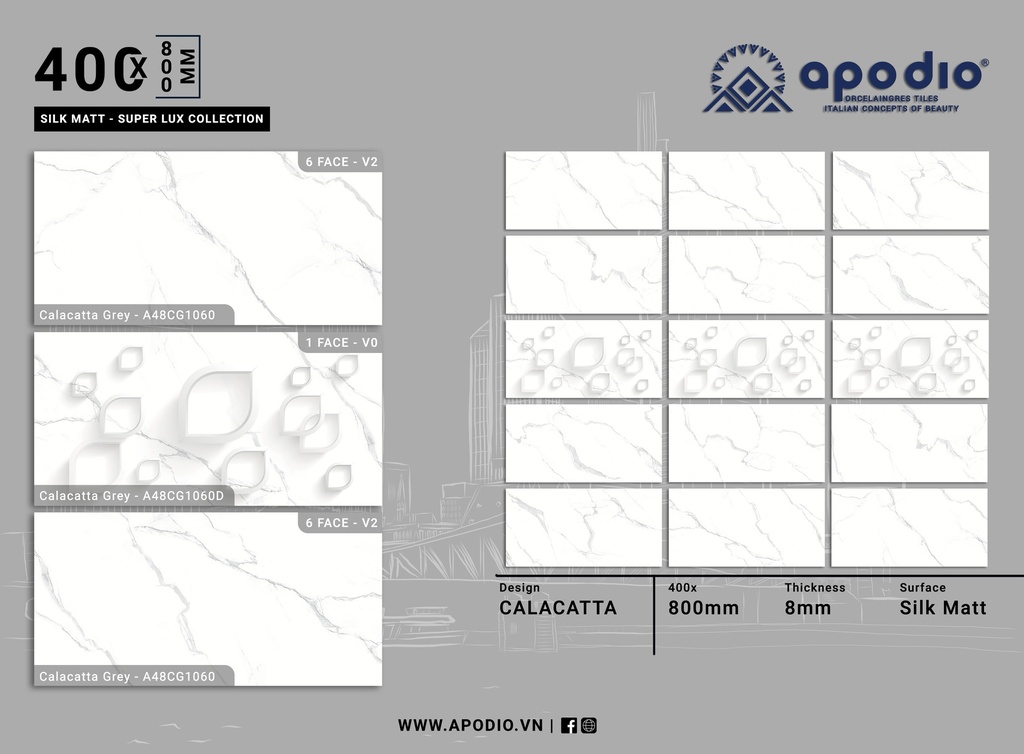 GẠCH ỐP LÁT APODIO A48CG1060_A48CG1060D