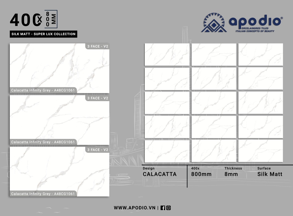 GẠCH ỐP LÁT APODIO A48CG1061