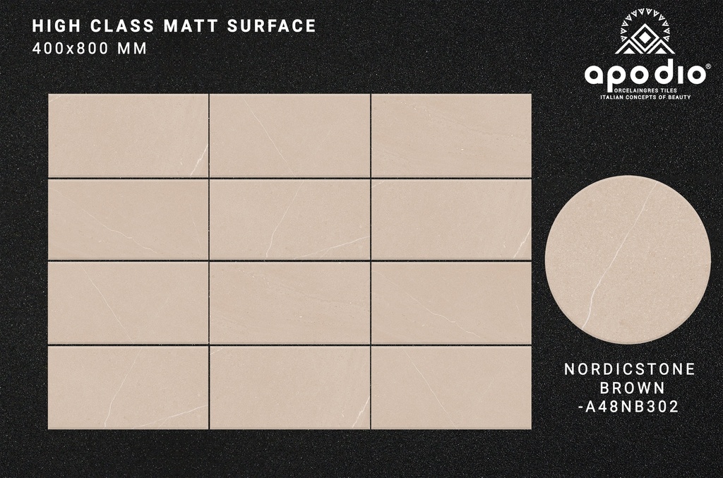 GẠCH ỐP LÁT APODIO A48NB302 (Matt)