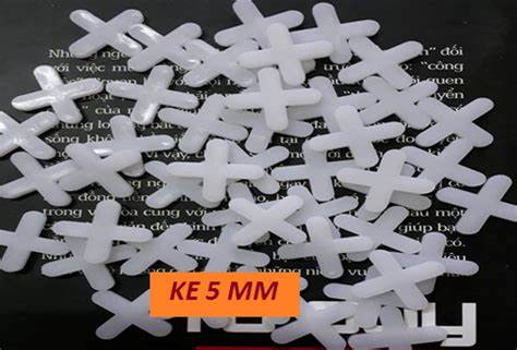Ke nhựa chữ thập 5 mm (5 ly)