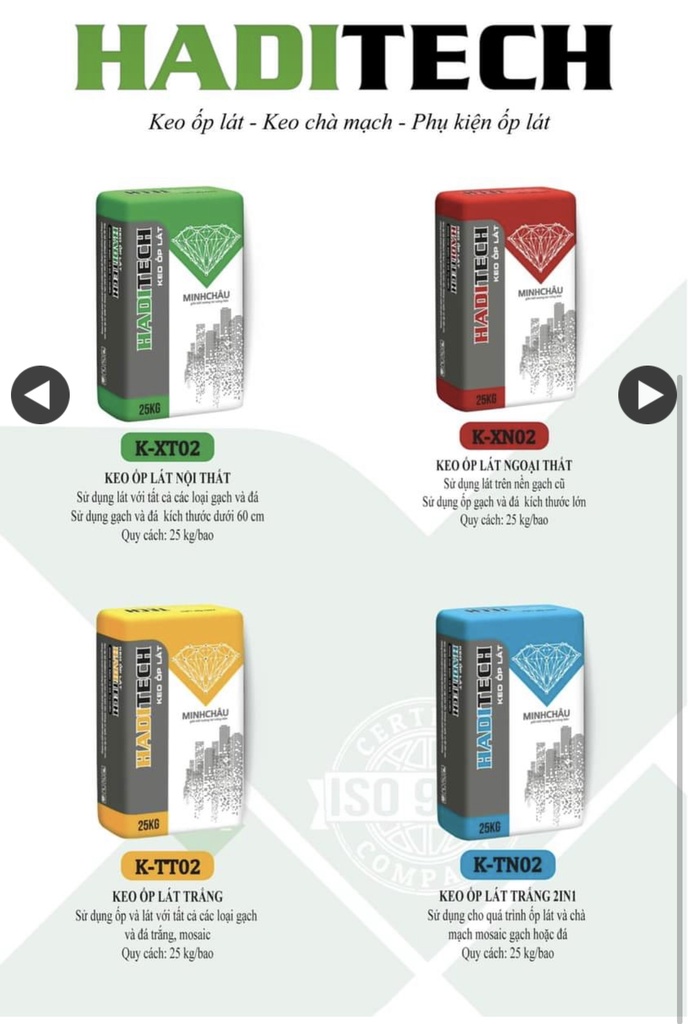 ( Haditech ) Keo chít mạch màu trắng HA-TR-01