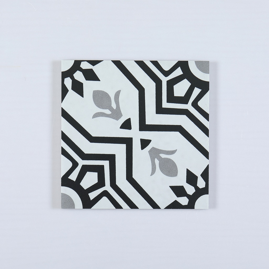 Gạch bông 200x200 mm mã DC208( BD vàng)