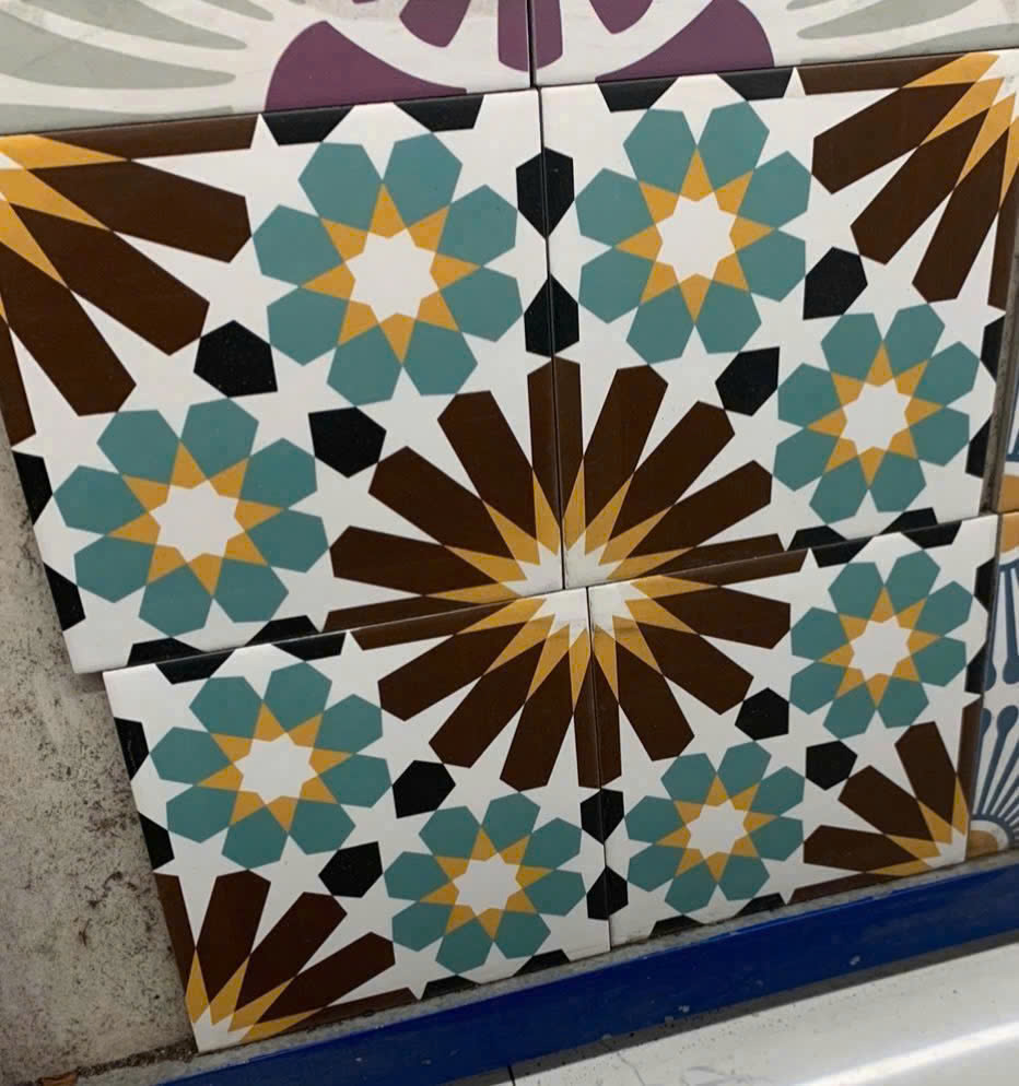 Gạch bông 200x200 mm mã DS427