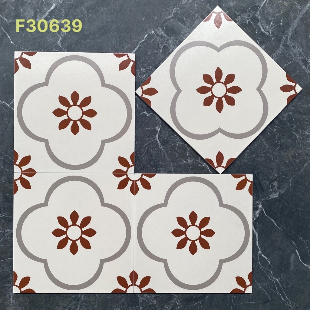 Gạch bông 300x300 mm mã F30639 (1h/1.26m/14v)
