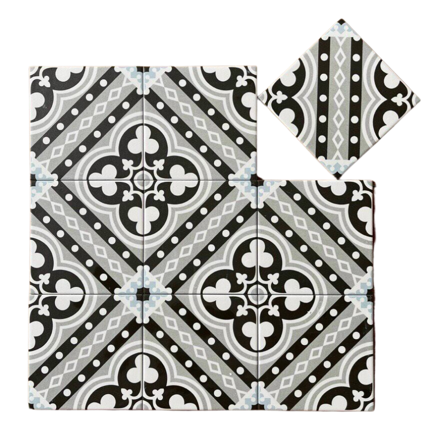 Gạch Bông 200x200 mm Men Matt DC211