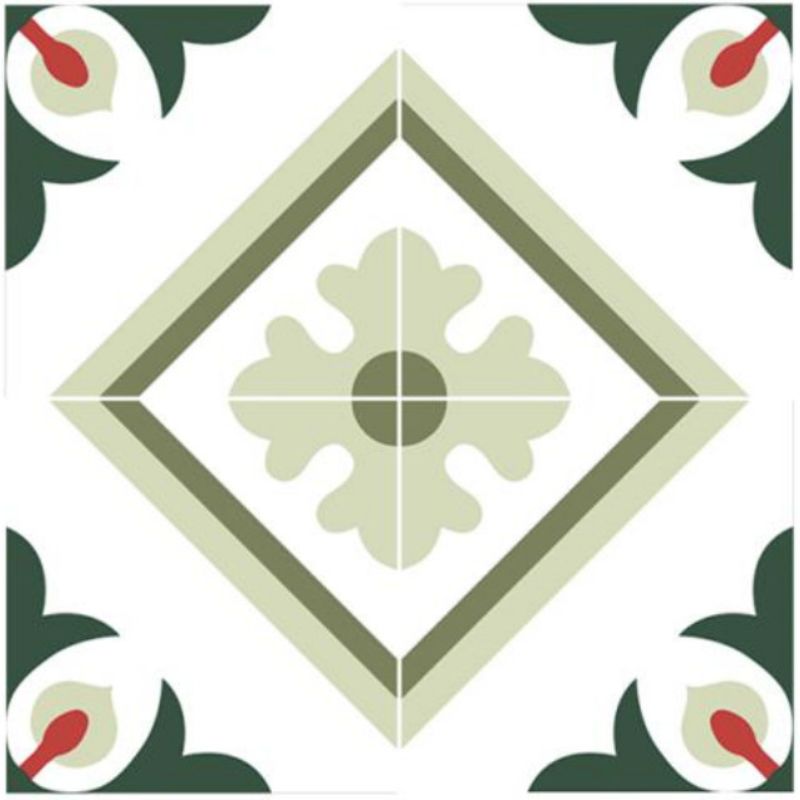 Gạch Bông 200x200 mm Men Matt DC261