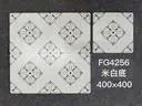 Gạch bông TQ, KT 400x400 mm, Xương Porcelain mặt mờ mã FG4256