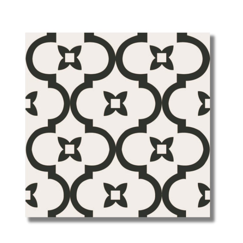 Gạch bông TQ, KT 200x200 mm, Xương Porcelain mặt mờ mã DS2904