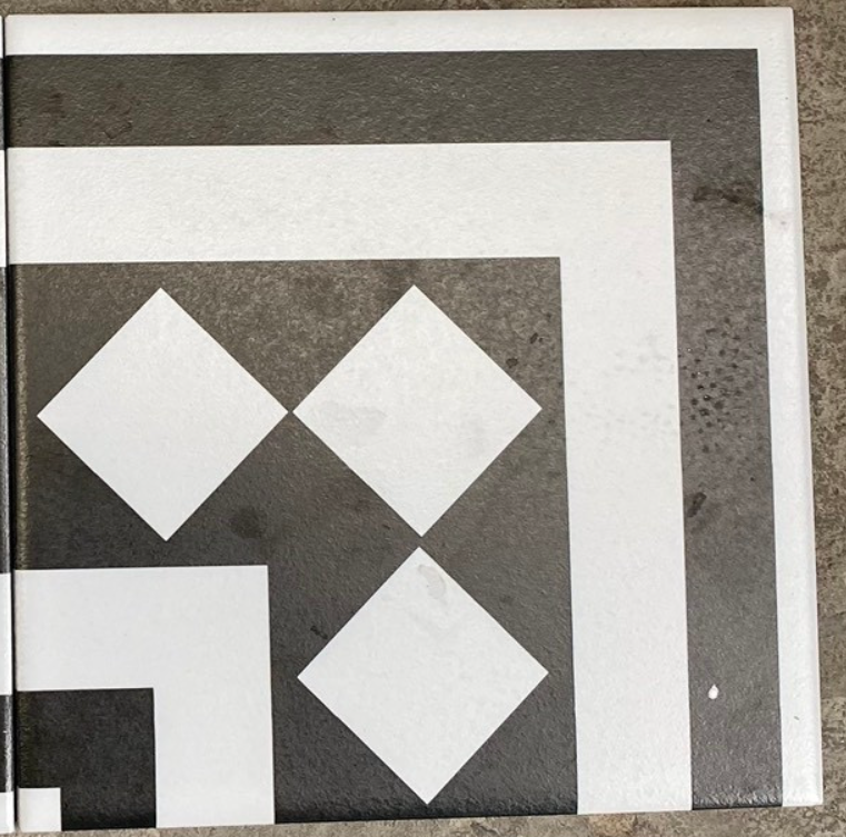 Gạch Bông Trung Quốc, men mờ xương porcelain, KT 200x200 mm, 2025B (1 hộp/25 viên/1m2)