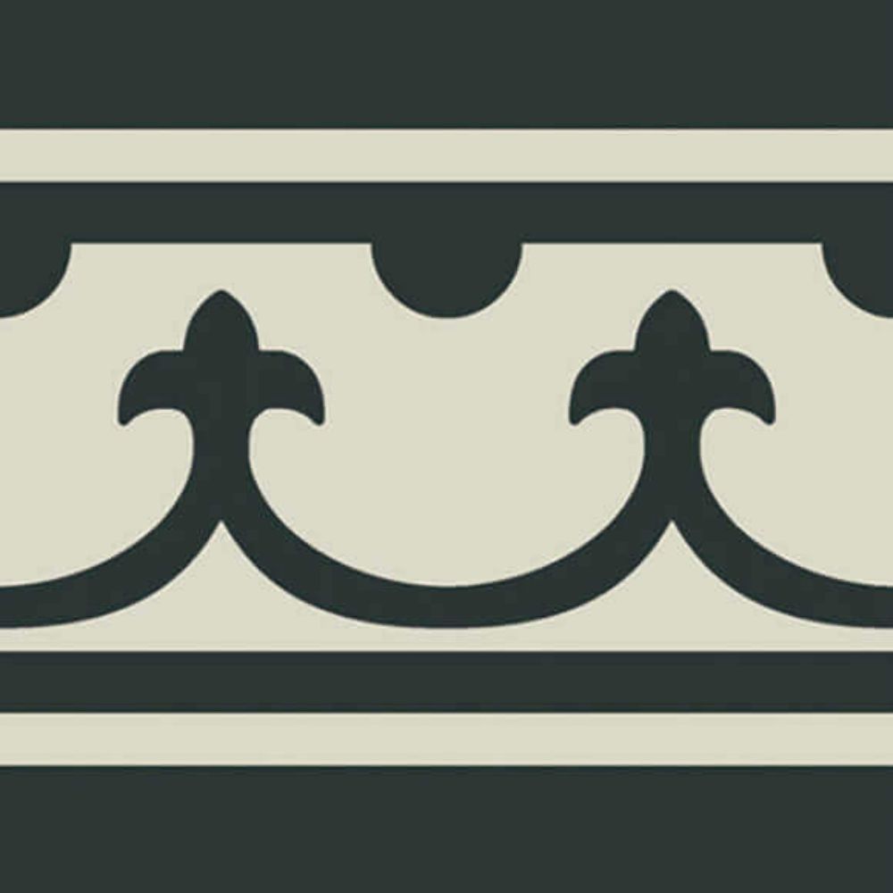 Gạch Bông Viền 200x200 mm Men Matt NT2003-B